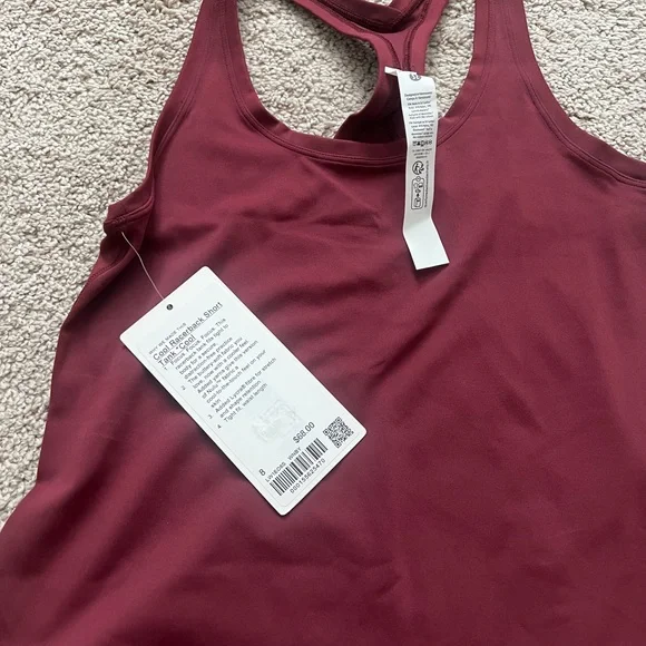lululemon athletica Maroon Racerback Tank Top - Picture 3 of 4